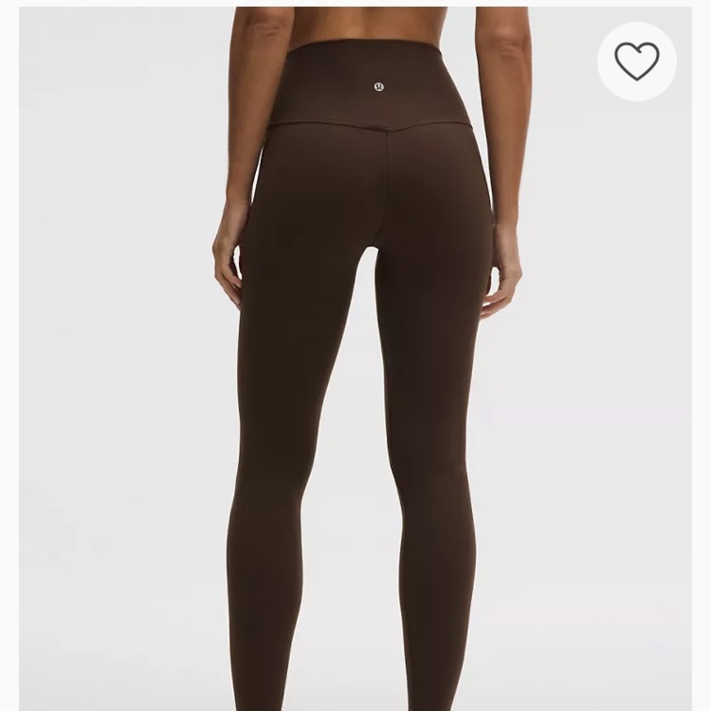 Lululemon Athletica Align HR Pants/Leggings in Brown Size 10 Medium/Large
